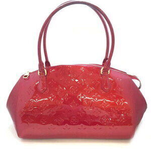 Louis Vuitton Sherwood tote bag Monogram Vernis patent Red